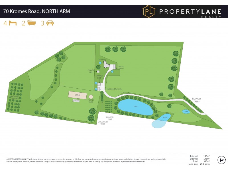70 Kromes Road, North Arm QLD 4561 Floorplan