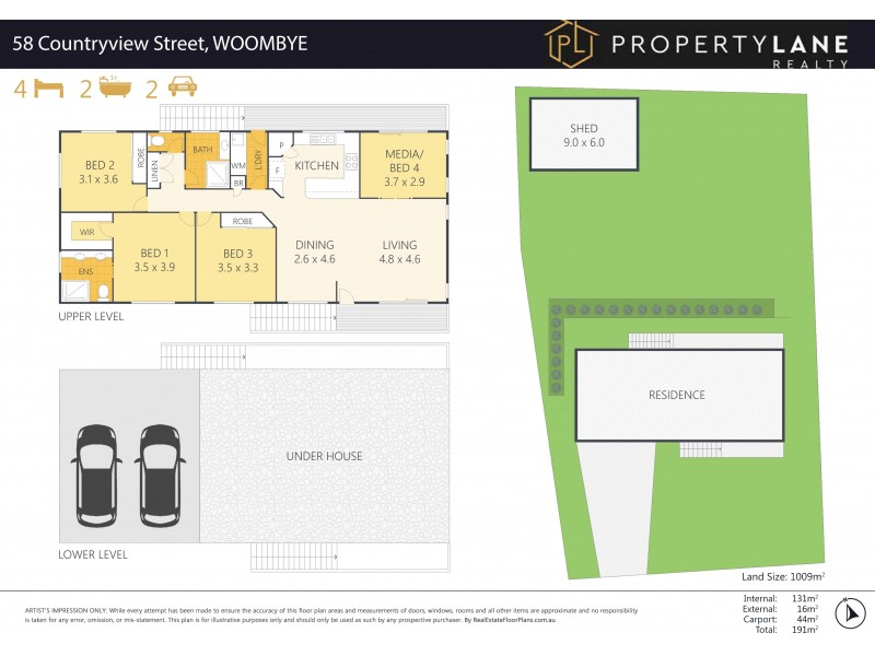58 Countryview Street, Woombye QLD 4559 Floorplan