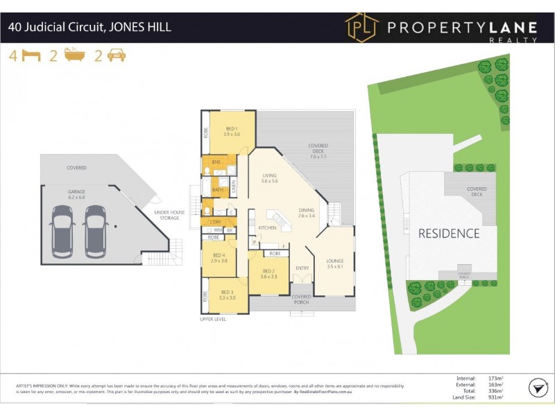 40 Judicial Circuit, Jones Hill QLD 4570 Floorplan
