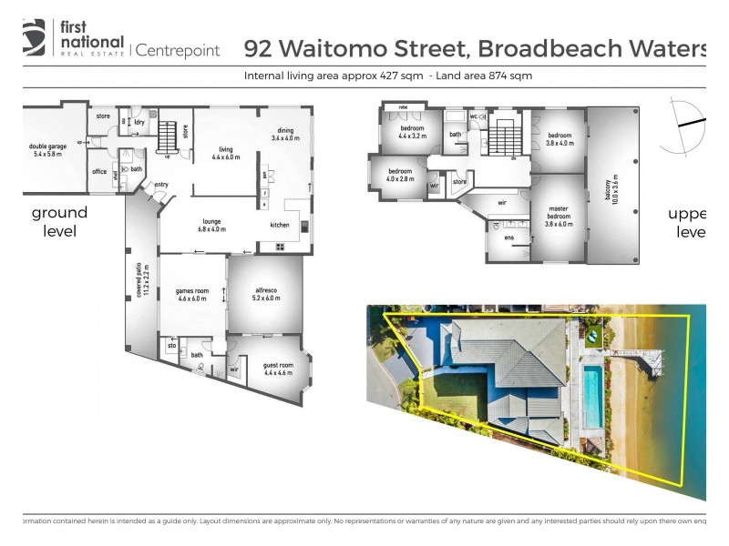 92 Waitomo Street, Broadbeach Waters QLD 4218 Floorplan