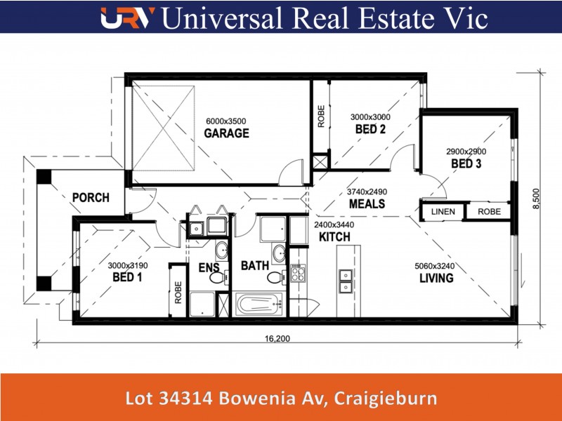 Craigieburn VIC 3064 Floorplan