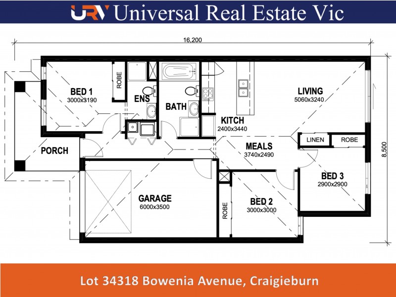Craigieburn VIC 3064 Floorplan