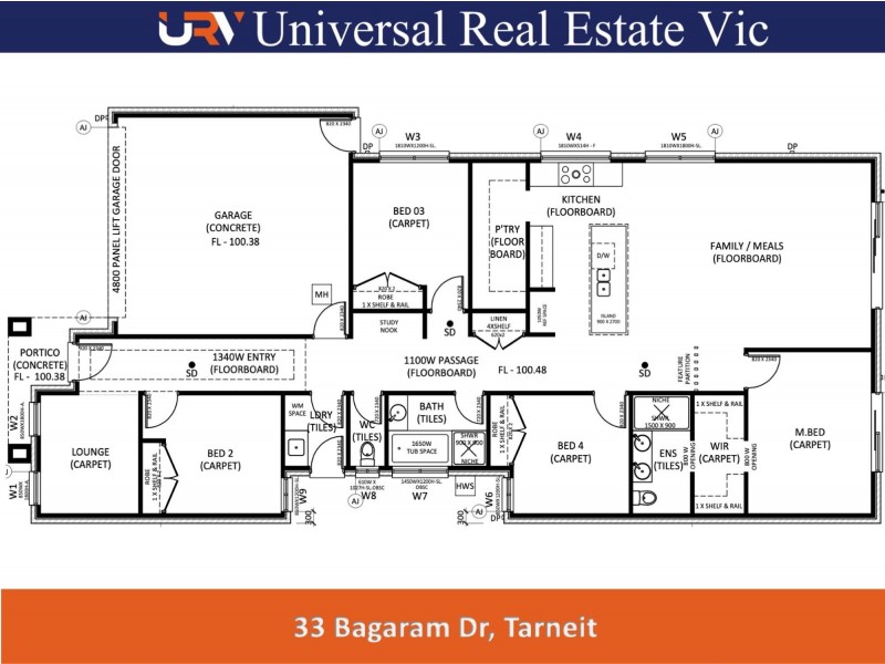 33 Bagaram Drive, Tarneit VIC 3029 Floorplan