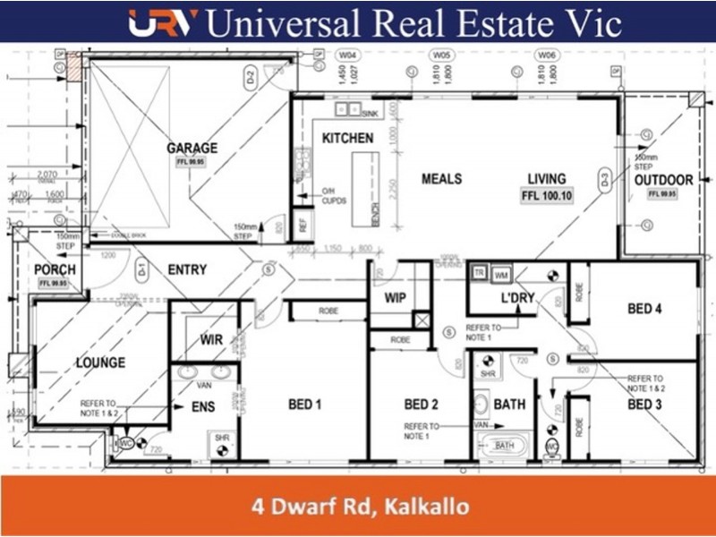 4 Dwarf Road, Kalkallo VIC 3064 Floorplan