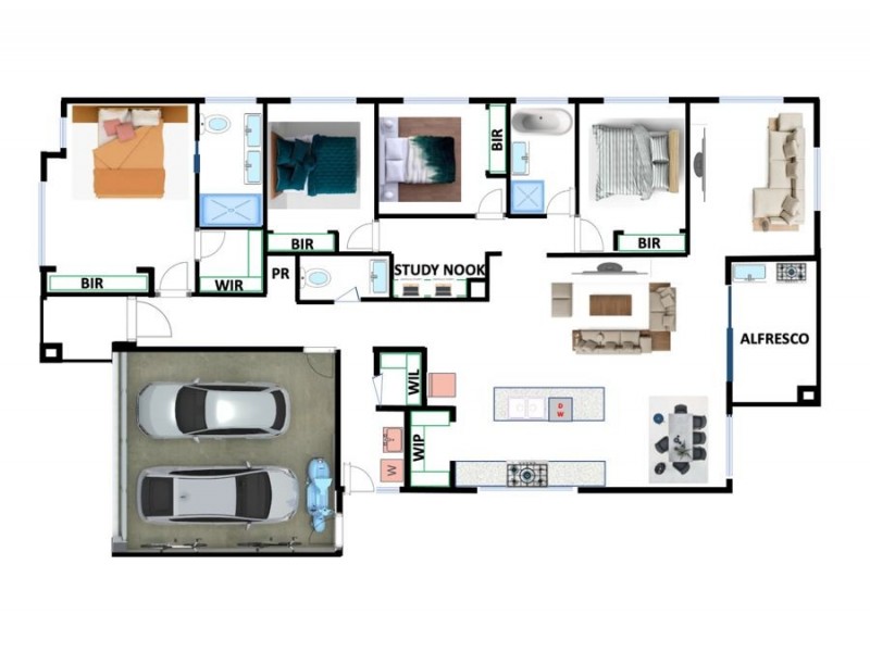 21 Claude St, Kalkallo VIC 3064 Floorplan