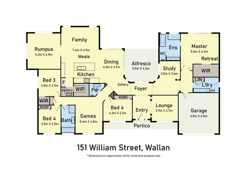 151 William Street, Wallan VIC 3756 Floorplan