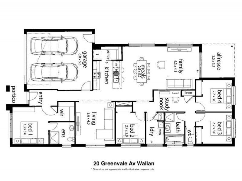 20 Greenvale Avenue, Wallan VIC 3756 Floorplan