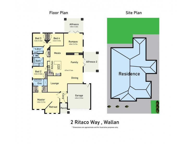 2 Ritaco Way, Wallan VIC 3756 Floorplan