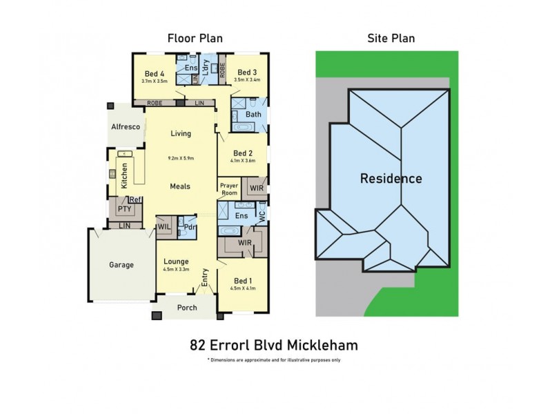 Mickleham VIC 3064 Floorplan