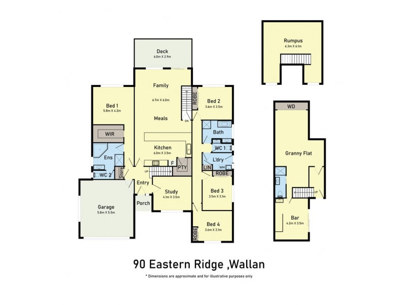 90 Eastern Ridge, Wallan VIC 3756 Floorplan