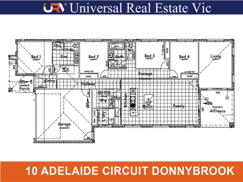 10 Adelaide Circuit, Donnybrook VIC 3064 Floorplan