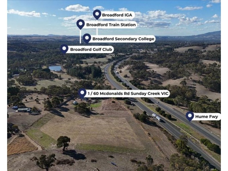 60 Mcdonalds Road, SUNDAY CREEK, Broadford VIC 3658