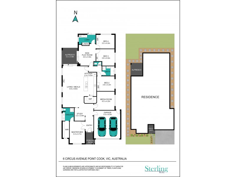 6 Circus Avenue, Point Cook VIC 3030 Floorplan