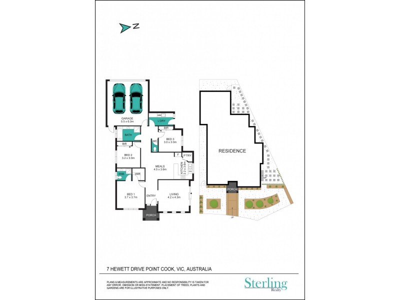 7 Hewett Drive, Point Cook VIC 3030 Floorplan