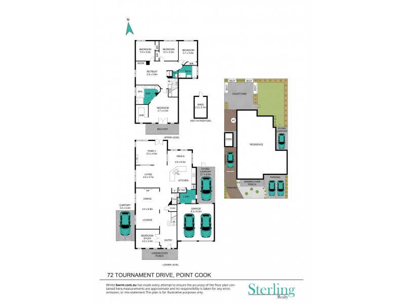 72 Tournament Drive, Sanctuary Lakes VIC 3030 Floorplan