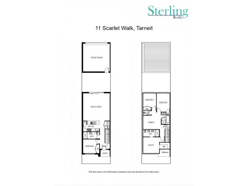 11 Scarlet Walk, Tarneit VIC 3029 Floorplan