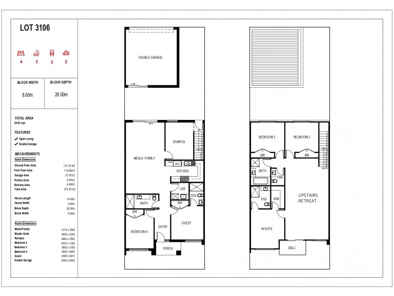 38 Nolita Walk, Point Cook VIC 3030 Floorplan