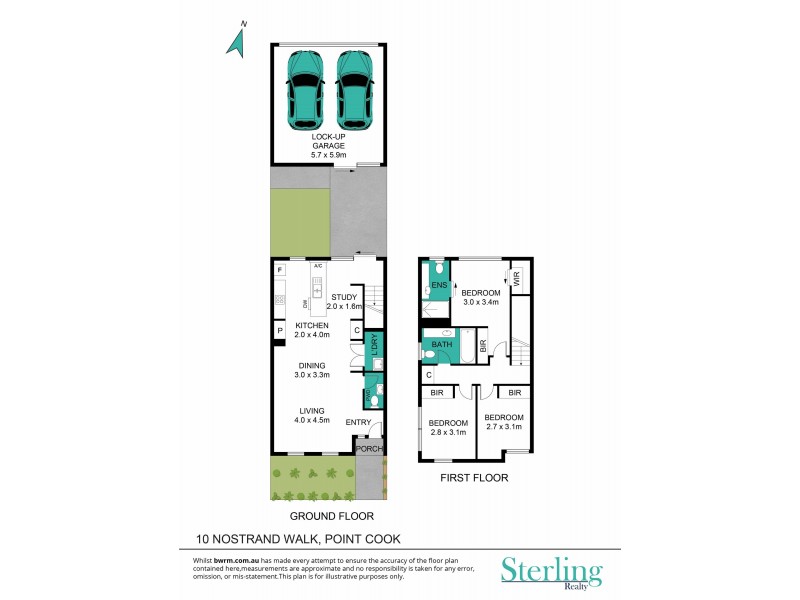 10 Nostrand Walk, Point Cook VIC 3030 Floorplan
