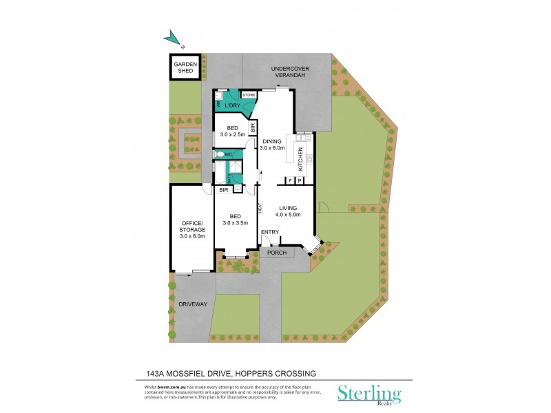 143A Mossfiel Drive, Hoppers Crossing VIC 3029 Floorplan