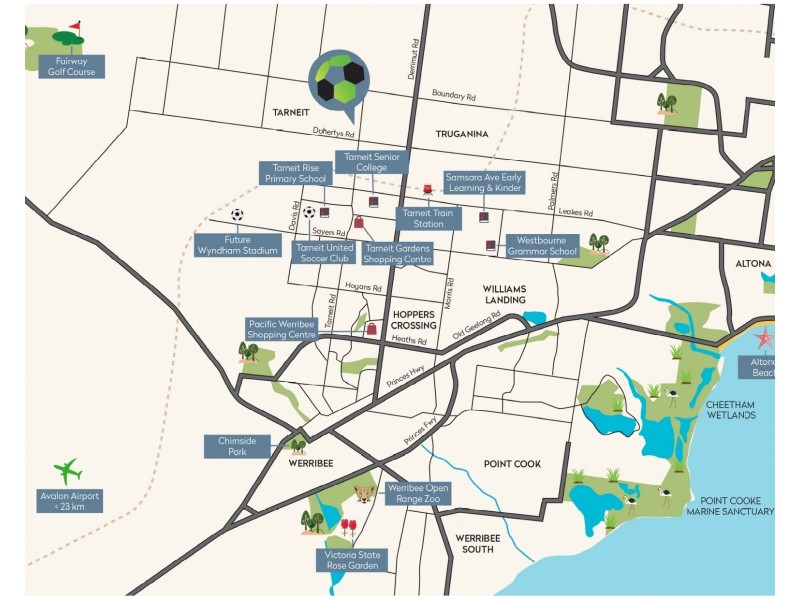Lot 308 Striker Way, Tarneit VIC 3029