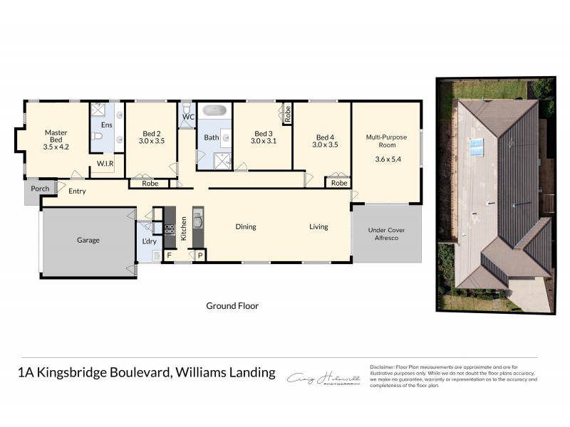 1A Kingsbridge Boulevard, Williams Landing VIC 3027 Floorplan