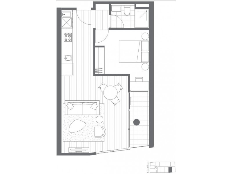 409D/21 Robert Street, Collingwood North VIC 3066 Floorplan