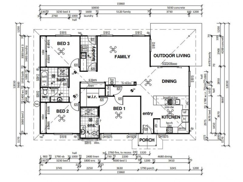 1528 Haden Crows Nest Road, Haden QLD 4353 Floorplan