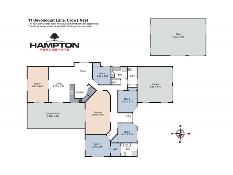 11 Devoncourt Lane, Crows Nest QLD 4355 Floorplan