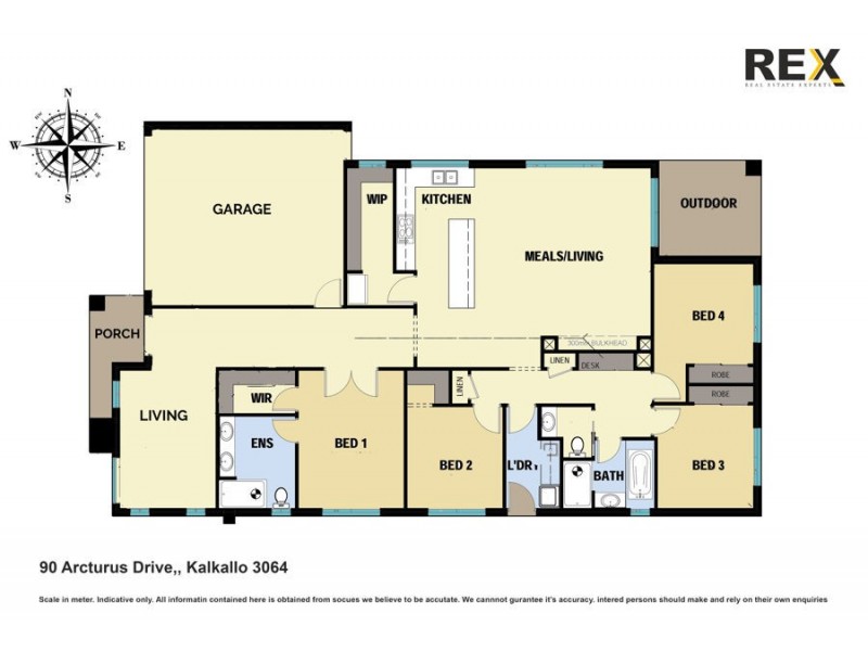 90 Arcturus Drive,, Kalkallo VIC 3064 Floorplan