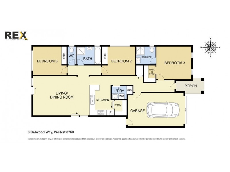 3 Dalwood Way, Wollert VIC 3750 Floorplan