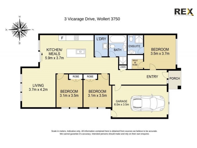 7 Vicarage Drive, Wollert VIC 3750 Floorplan