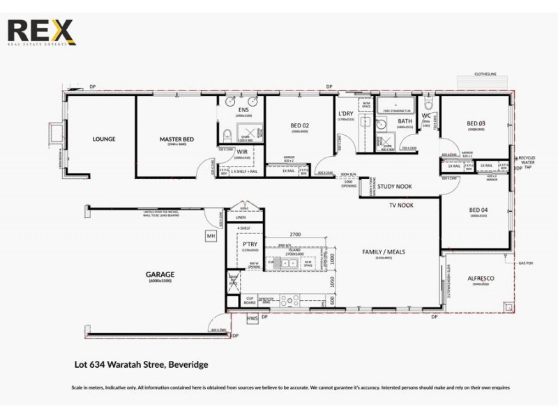 Lot 634 Waratah Street, Beveridge VIC 3753 Floorplan
