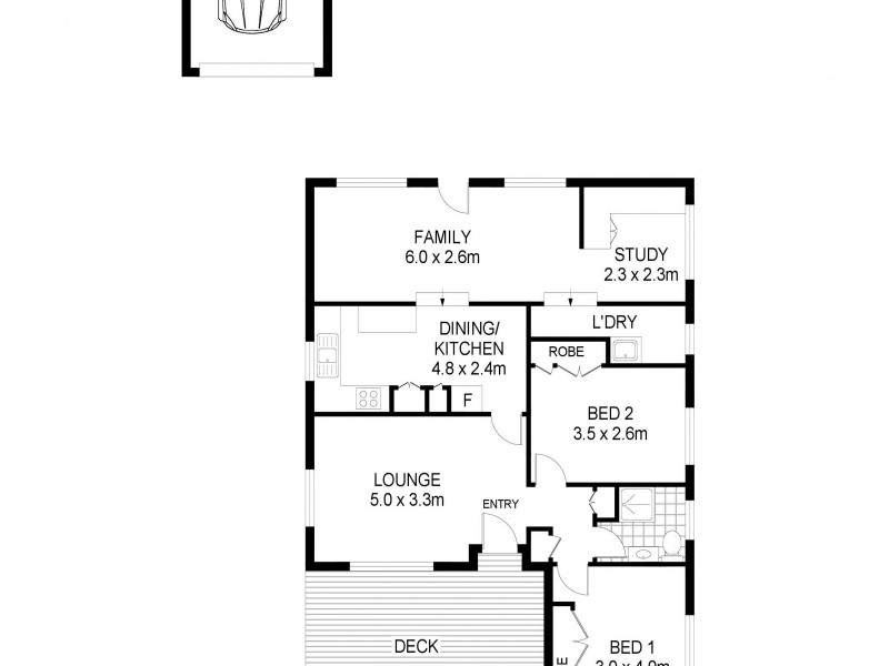 21 Tabrett Street, West Kempsey NSW 2440 Floorplan