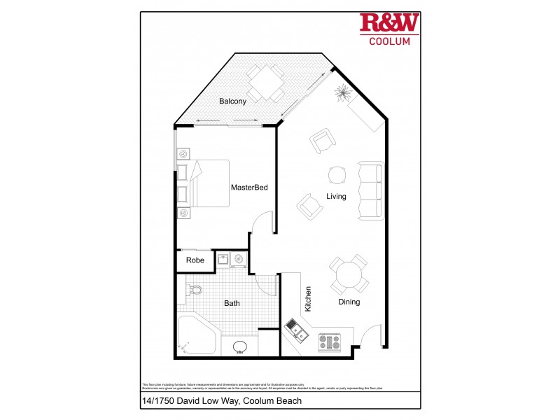 14/1750 David Low Way, Coolum Beach QLD 4573 Floorplan