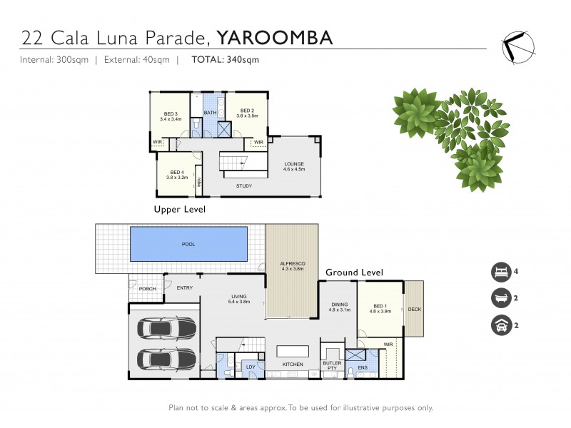 22 Cala Luna Parade, Yaroomba QLD 4573 Floorplan