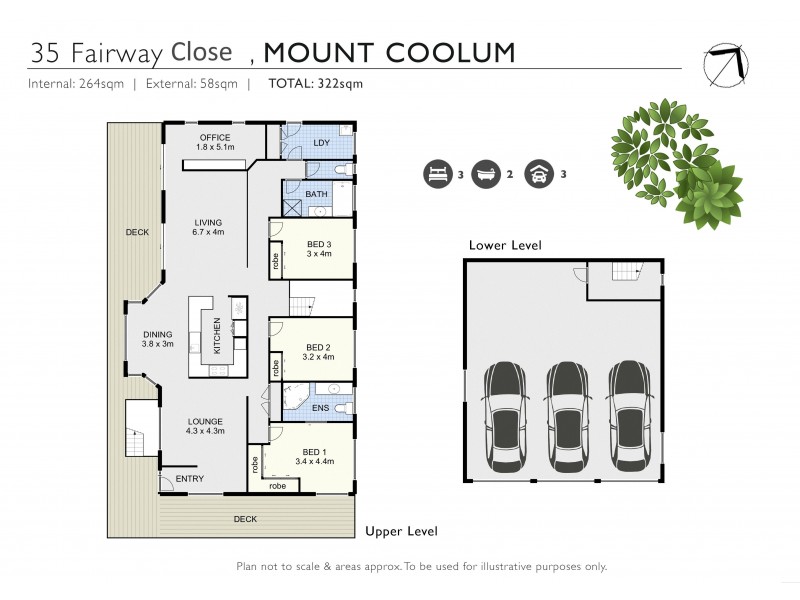35 Fairway Close, Mount Coolum QLD 4573 Floorplan