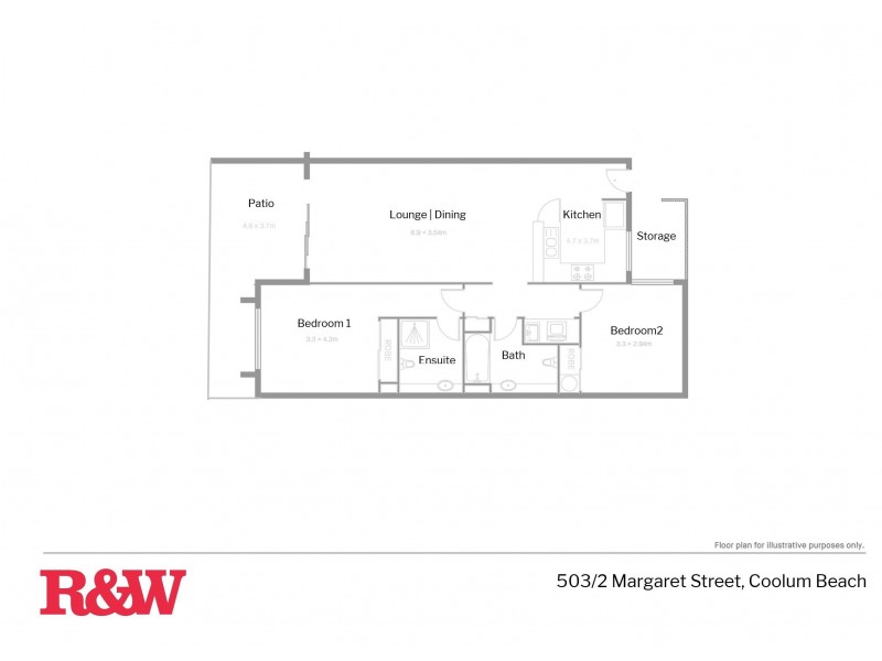 503/2 Margaret Street, Coolum Beach QLD 4573 Floorplan