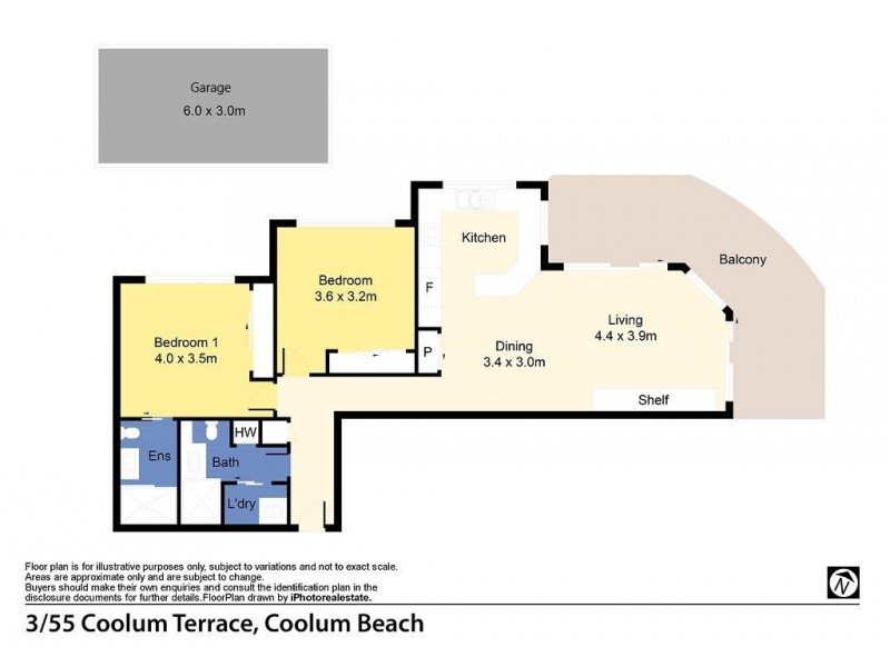 3/55 Coolum Terrace, Coolum Beach QLD 4573 Floorplan