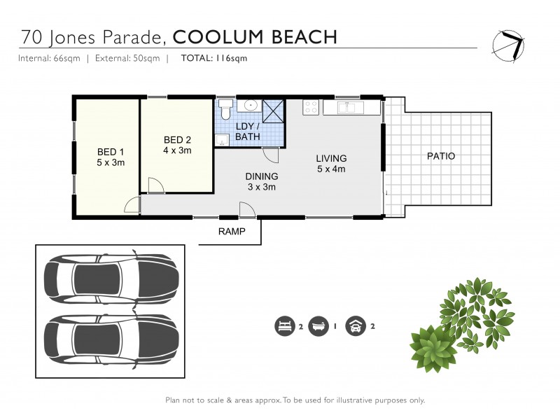 70 Jones Parade, Coolum Beach QLD 4573 Floorplan