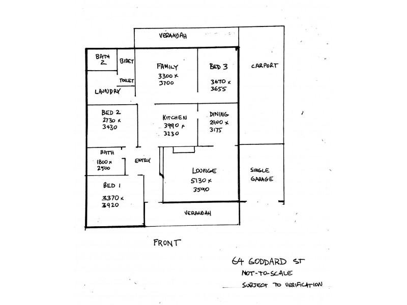 64 Goddard Street, Lathlain WA 6100 Floorplan