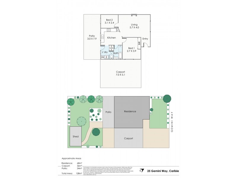 25 Gemini Way, Carlisle WA 6101 Floorplan