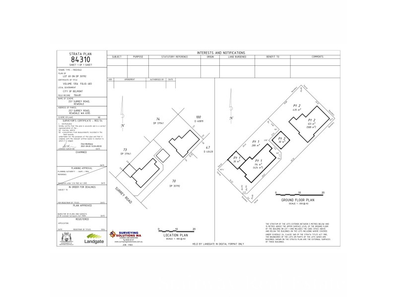 1/257 Surrey Road, Kewdale WA 6105 Floorplan