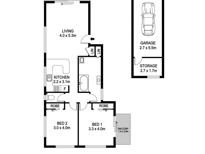6/26 Chepana Street, Lake Cathie NSW 2445 Floorplan