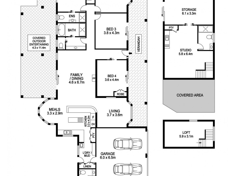 30 Bonny View Drive, Bonny Hills NSW 2445 Floorplan