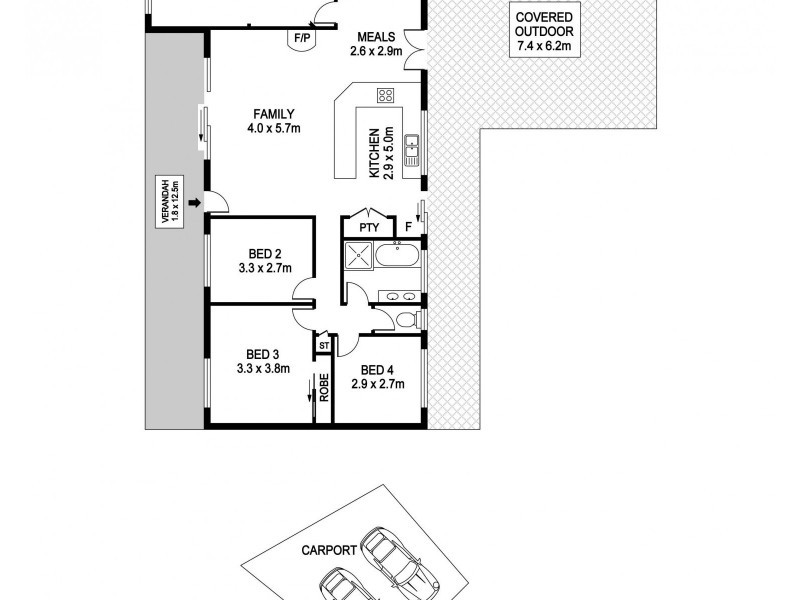10 Banjora Place, Lake Cathie NSW 2445 Floorplan