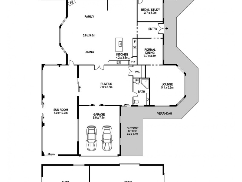 14 Isabel Place, Wauchope NSW 2446 Floorplan