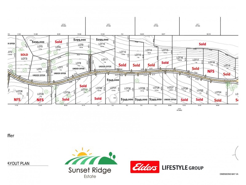 Lots 1-38 Old Station Road, Verges Creek NSW 2440 Floorplan