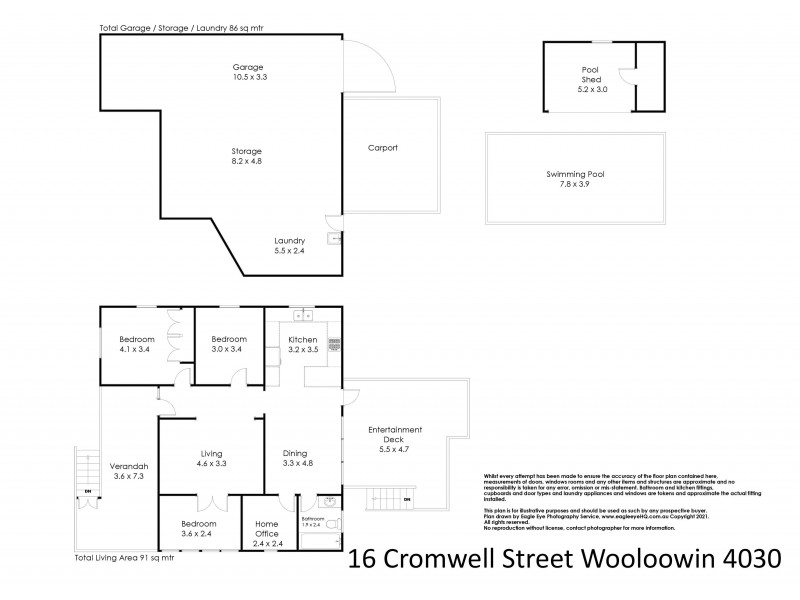 16 Cromwell Street, Wooloowin QLD 4030 Floorplan