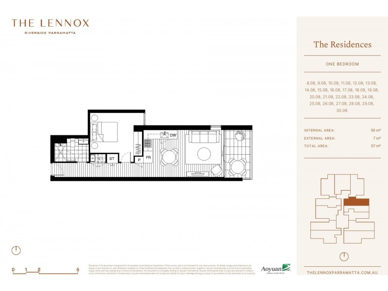 1308/12 Phillips Street, Parramatta NSW 2150