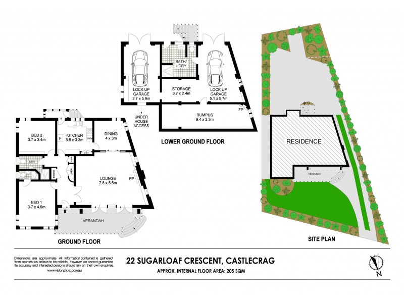 22 Sugarloaf Crescent, Castlecrag NSW 2068 Floorplan